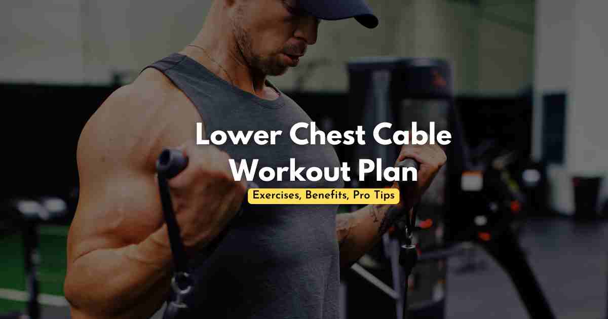 Lower Chest Cable Workout Plan