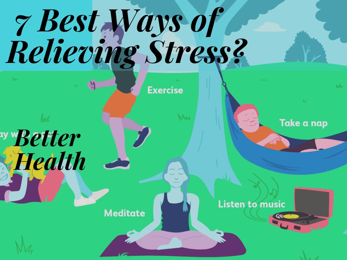 What are the 7 ways of Relieving Stress?