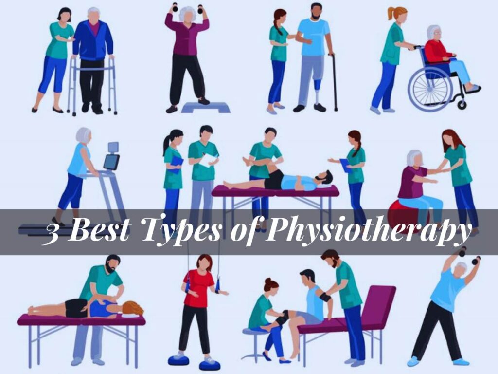 3 main Types of Physiotherapy