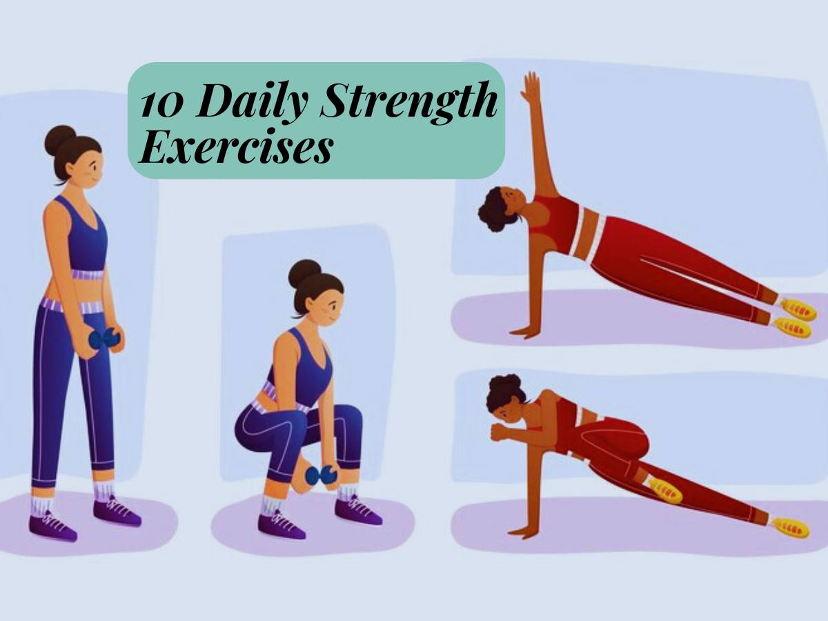 10 Daily Strength Exercises for Women to Lose Weight